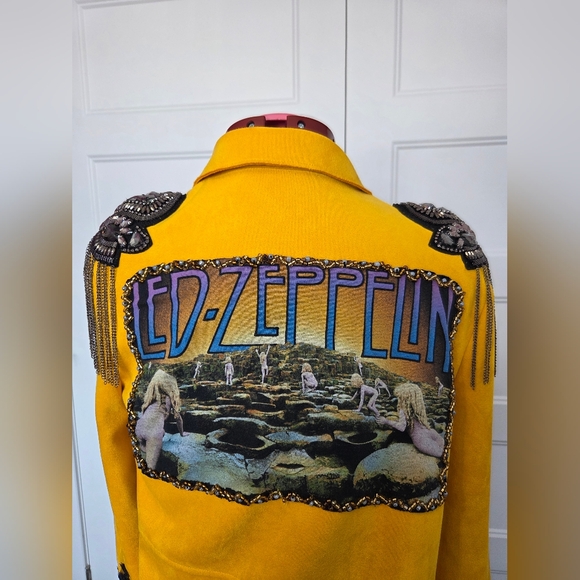 Custom Made Led Zeppelin Duster Jacket - Picture 2 of 5